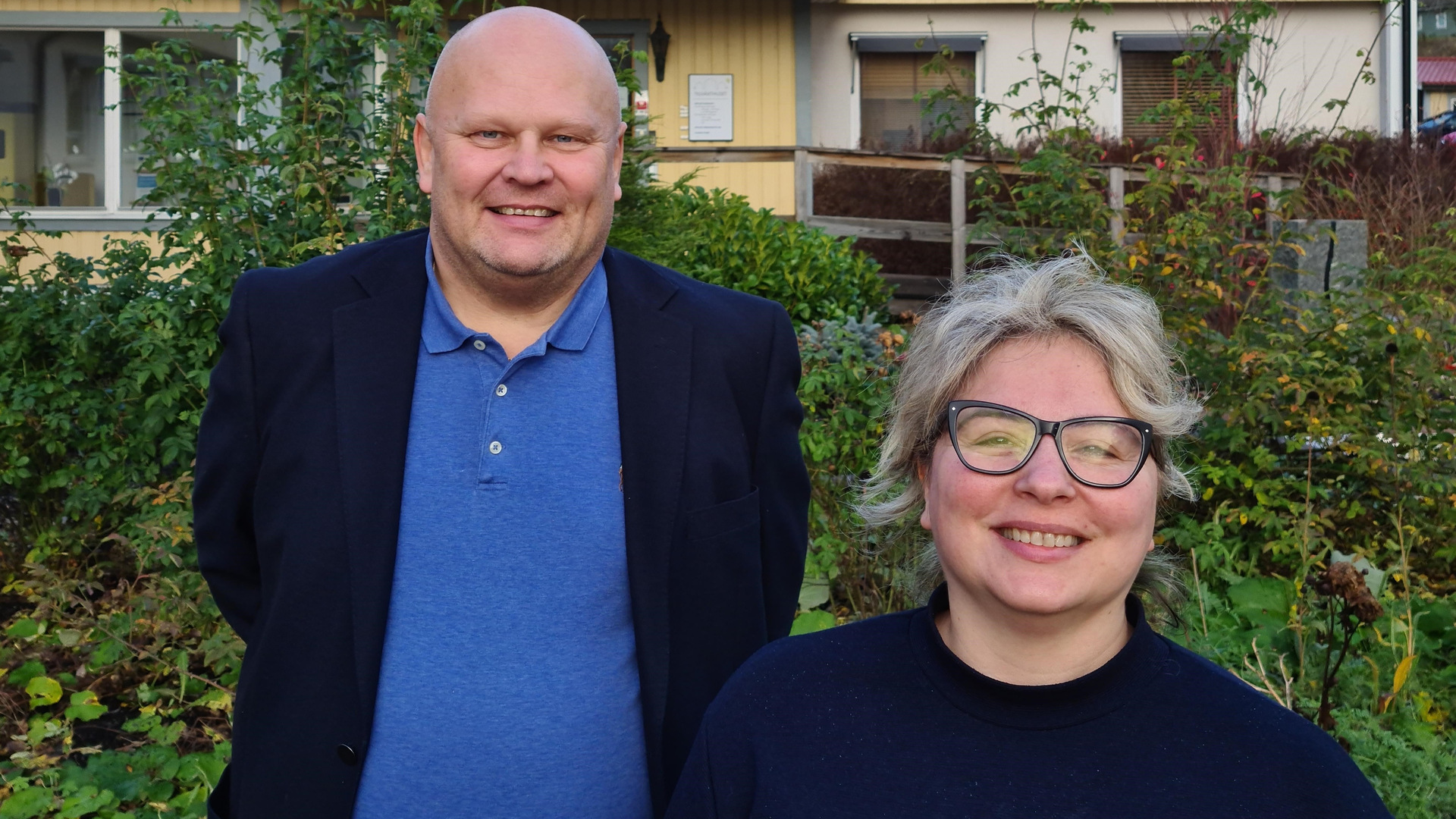 Patrick Blomström, näringslivschef och Shime Rafed, nyföretagarcoach