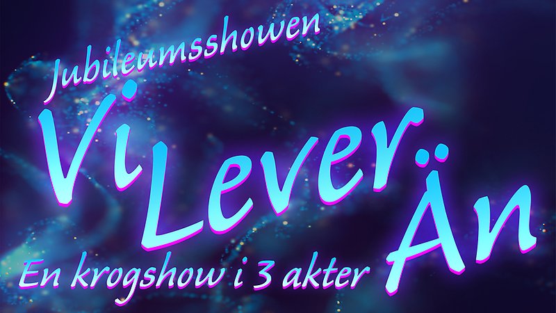 affisch jubileumsschow